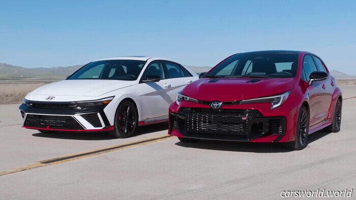 Hyundai доказывает, что Полный Привод Вам не нужен, Даже в сравнении с Corolla GR | Carscoops